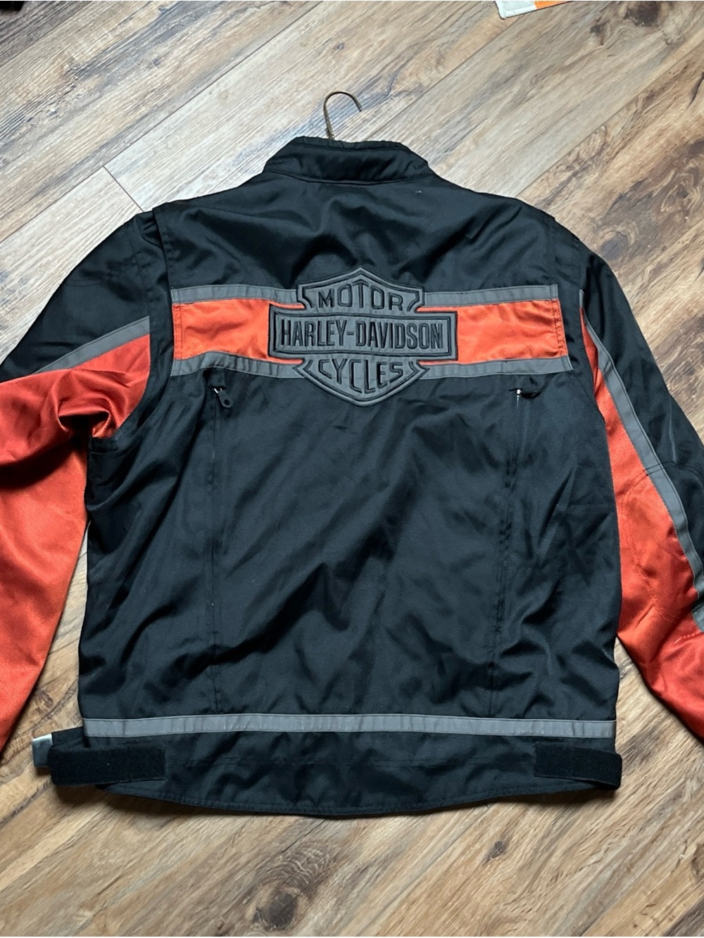 Harley-Davidson Black and Red Performance Motorcycle Jacket - Picture 5 of 7